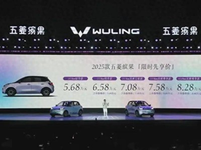 2025款五菱繽果：甜品色系來襲，懷擋設計讓小車更顯精致實用！