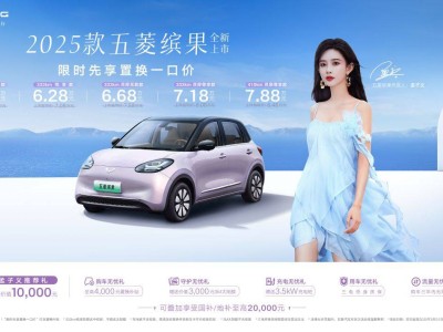 五菱繽果2025款上市，孟子義助陣，開啟多彩出行新篇章！
