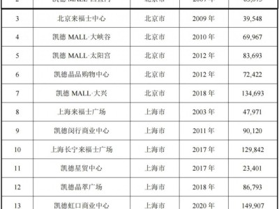 外資巨頭凱德沖刺中國首單消費公募REITs