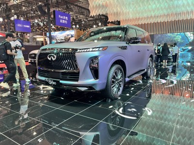 2025上海車展重磅！英菲尼迪QX80大型SUV豪華登場