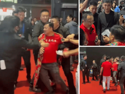 網紅鹵鵝哥車展“投喂”周鴻祎，言行引爭議，助理緊急提醒！
