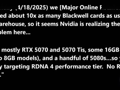 英偉達RTX 50系顯卡供貨量大增，市場或將迎來轉機？