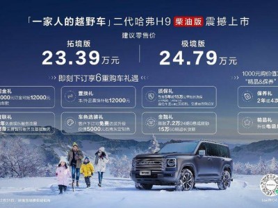 二代哈弗H9柴油版來襲，全能車型新選擇，強勁省油更靜謐！