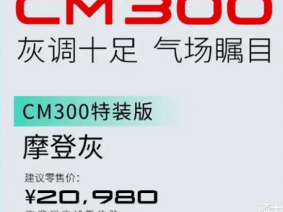 本田CM300特裝版僅售2萬(wàn)出頭，復(fù)古格調(diào)與強(qiáng)勁動(dòng)力并存！