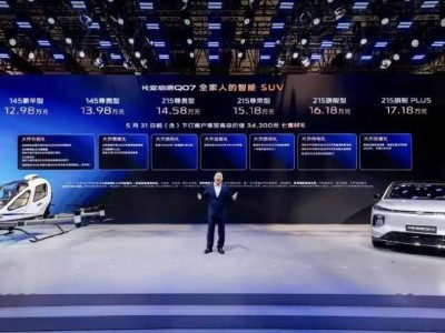 長安啟源Q07震撼上市：12.98萬起，超長續航搭配高階智駕引領新風潮