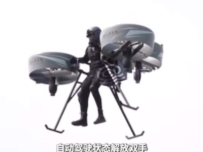 杭州首飛成功！三涵道穿戴式單人飛行器續航超20分鐘