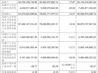 永輝超市2024年業績下滑，營收降14%扣非凈虧損達24億