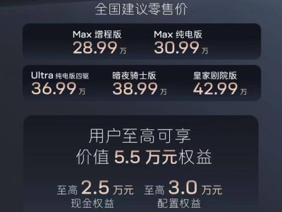 新款阿維塔11上市，暗夜騎士版成亮點，起售價27.99萬元起