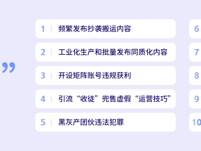 抖音重拳出擊“惡意營(yíng)銷號(hào)”，十類違規(guī)行為將被嚴(yán)懲