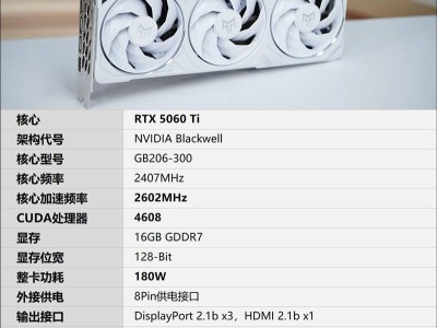 影馳RTX 5060 Ti金屬大師評測：DLSS 4技術助力4K游戲新體驗