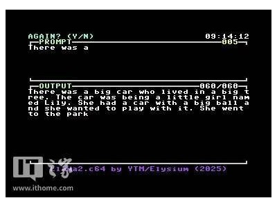 AI挑戰(zhàn)極限！竟在43歲Commodore 64電腦上成功“講故事”