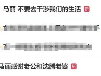 馬麗淚崩：網暴致十年不敢公開生活，或與沈騰終止合作？