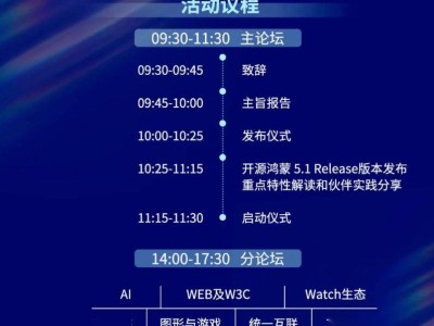 開源鴻蒙開發者大會5月24日深圳啟幕，5.1版本亮點搶先看！