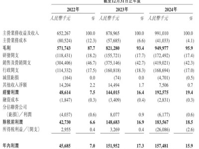 中企云鏈再沖港股，年營收近十億利潤過億，金蝶賽富等股東加持