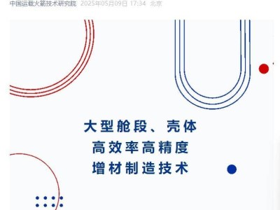 航天新突破：金屬3D打印效率精度雙提升，構件精度達毫米級