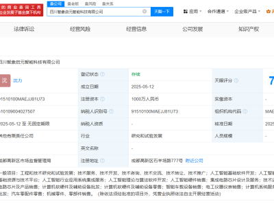 四川新設智能科技公司，智元機器人領銜布局多元AI領域