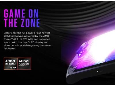 索泰ZONE 2掌機大升級，AMD銳龍AI 9 HX 370配特別版Linux亮相