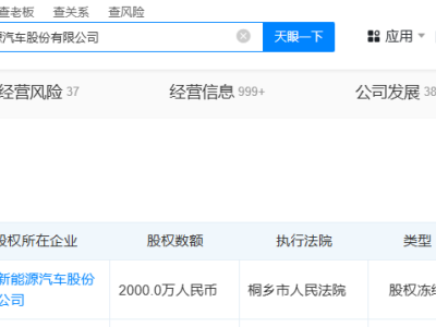 哪吒汽車創始人方運舟遭遇股權凍結，2000萬資產何去何從？