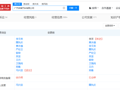 廣汽傳祺換帥，馮興亞卸任董事長一職