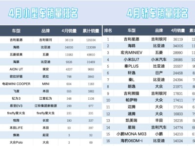小車市場變天！吉利星愿以設計力逆襲，比亞迪海豚海鷗風光不再？