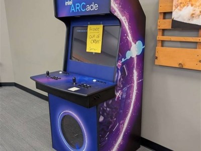 Intel打造ARCade街機預熱新顯卡，這波宣傳有點酷！