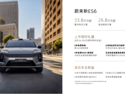 蔚來新ES6/EC6：技術下放，能否掀起高端純電市場體驗革命？