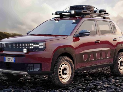 菲亞特熊貓4x4概念車亮相：后置電機四驅，越野范十足！