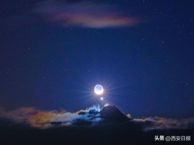 土星金星接連伴殘月，5月下旬天宇上演浪漫“星月秀”