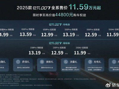 東風奕派eπ007智能升級，11.59萬起售，開啟科技出行新篇章！