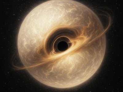 恒星內(nèi)心，黑洞悄然寄生？