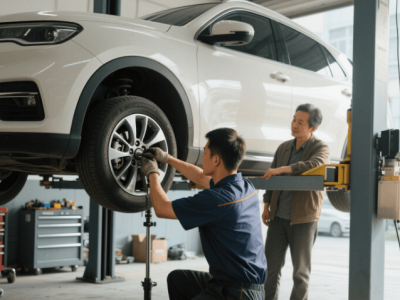 新車四輪換位指南：何時做？換位后要做動平衡嗎？