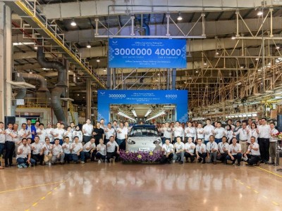 五菱新能源出海里程碑：印尼工廠第300萬輛新能源車下線！