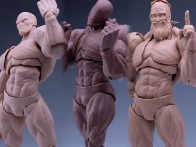 Romankey新品發(fā)布！UMS003“大塊頭Big Guy”超可動人形素體預(yù)訂開啟