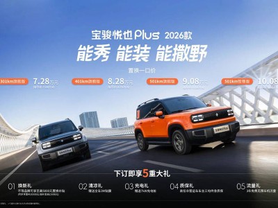 2026款悅也Plus上市，7.28萬起售，多項購車優惠來襲！