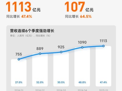 小米2025年Q1財(cái)報(bào)亮點(diǎn)：營(yíng)收大增47%至1113億，凈利潤(rùn)首破百億大關(guān)