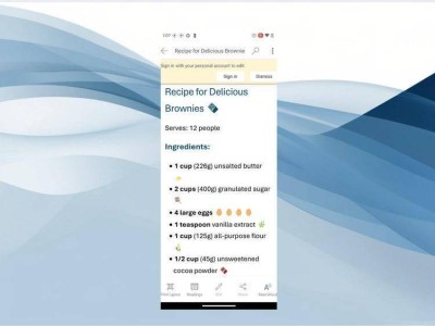 微軟Office再升級，安卓用戶無需登錄直接覽Word等文檔