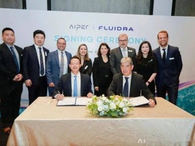 元鼎智能Aiper攜手Fluidra，共啟泳池智能新篇章！