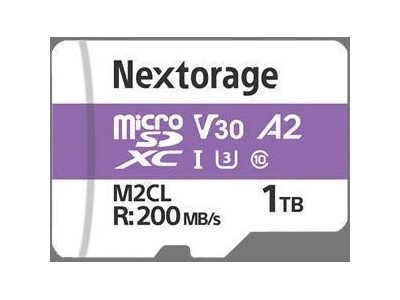Nextorage發(fā)布NX-M2CL高速存儲卡，microSD外形，讀速高達(dá)200MB/s
