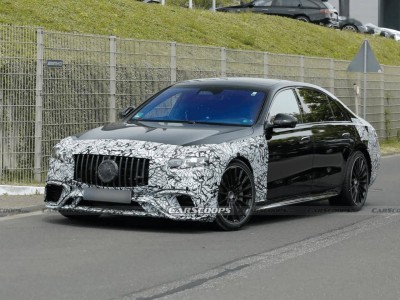 AMG S級新車曝光：全新“星徽”日間行車燈引領潮流