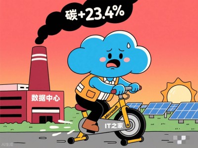 微軟碳排放不降反升，2030年減碳目標面臨嚴峻挑戰