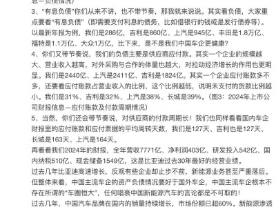 比亞迪直面“汽車圈恒大”質疑，亮出新能源產業安全強勁底色
