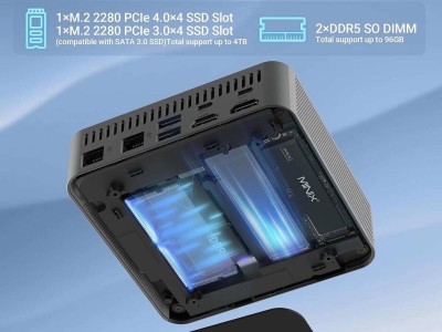 Minix N713迷你電腦來襲：13代酷睿i7加持，內(nèi)存可擴至96GB