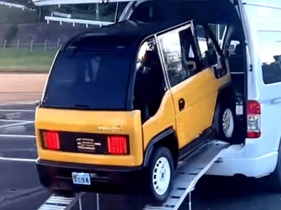 日本初創(chuàng)KG Motors推出袖珍電車Mibot，2.5米長續(xù)航百公里引關(guān)注