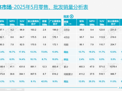 5月乘用車市場火爆，自主品牌份額超六成引領新能源轉型