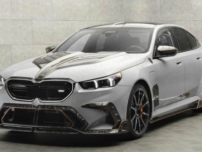 寶馬M5 Mansory改裝版炫酷登場！全車碳纖維，發動機罩成焦點