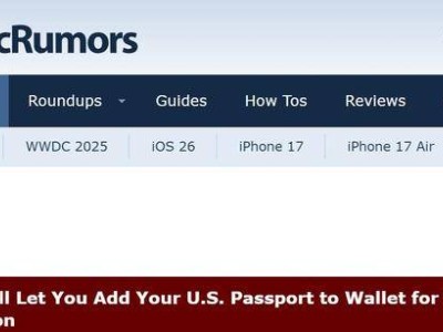 蘋果iOS 26新功能：護(hù)照入Wallet，國內(nèi)旅行更便捷