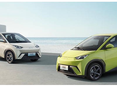 比亞迪海鷗：小型電動車熱銷海外，兩年銷量破百萬輛！