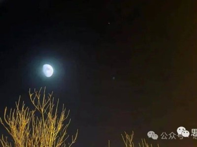 白月亮：清澈、圣潔、明亮之美的天空使者