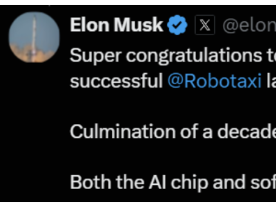 特斯拉Robotaxi首秀看點不少，但也有人看不上