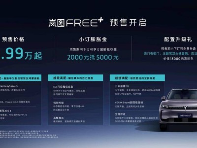 嵐圖FREE+預售啟航：22.99萬起，重塑30萬級SUV價值新標桿